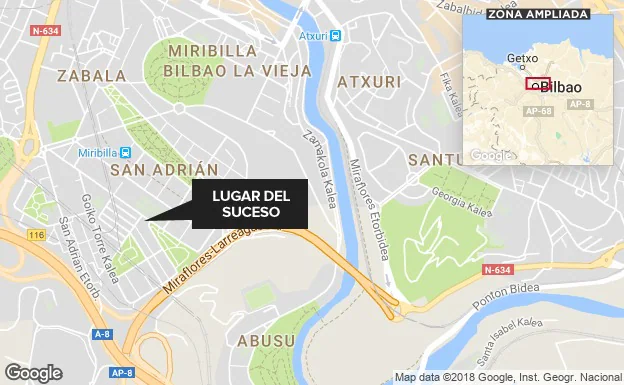 Una chica sufre un intento de agresión sexual de madrugada en el barrio de San Adrián