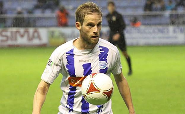 Jonan García jugó en el Alavés la temporada 2012-2013.