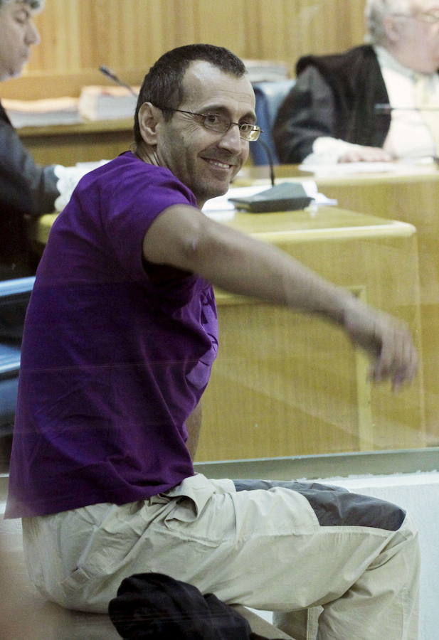 Jorge García Sertutxa, actual coordinador de Etxerat, durante un juicio en la Audiencia Nacional.