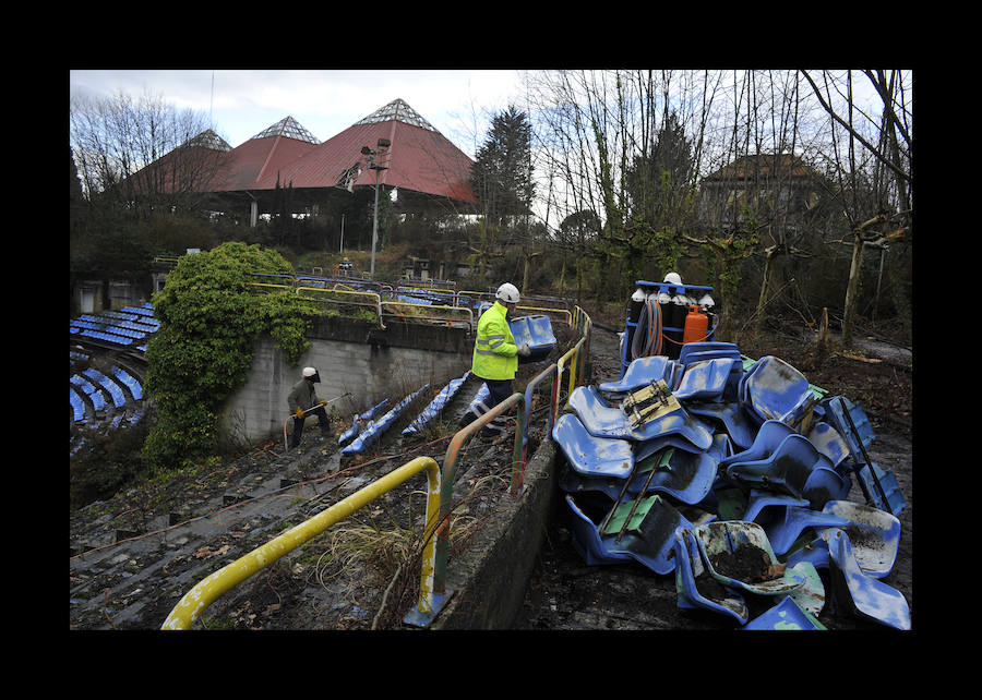 Comienza la demolición de las principales estructuras del recinto abandonado desde 1990