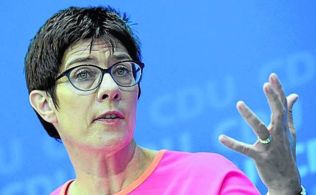 Annegret Kramp-Karrenbauer, conocida como AKK, es considerada una garante de éxito en la CDU.