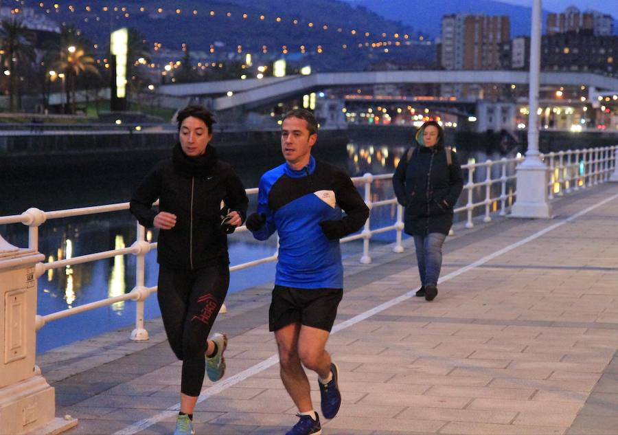 Bilbao ha registrado una mínima de -1º y el el monte Oiz se han alcanzado los -10º