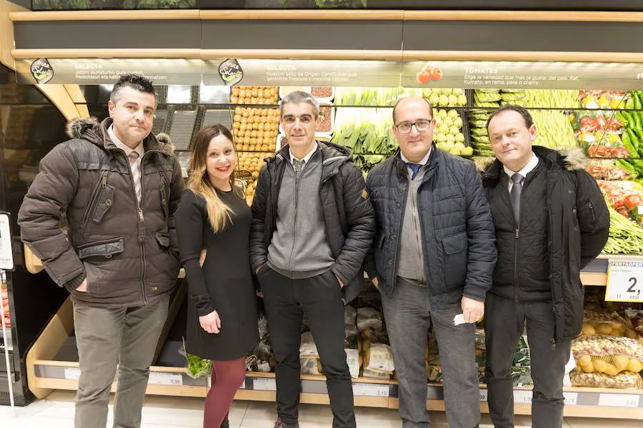 Jose Inacio Rubio, Eider García, Julen Rodríguez, Salvador Millán y Manuel Huerta.