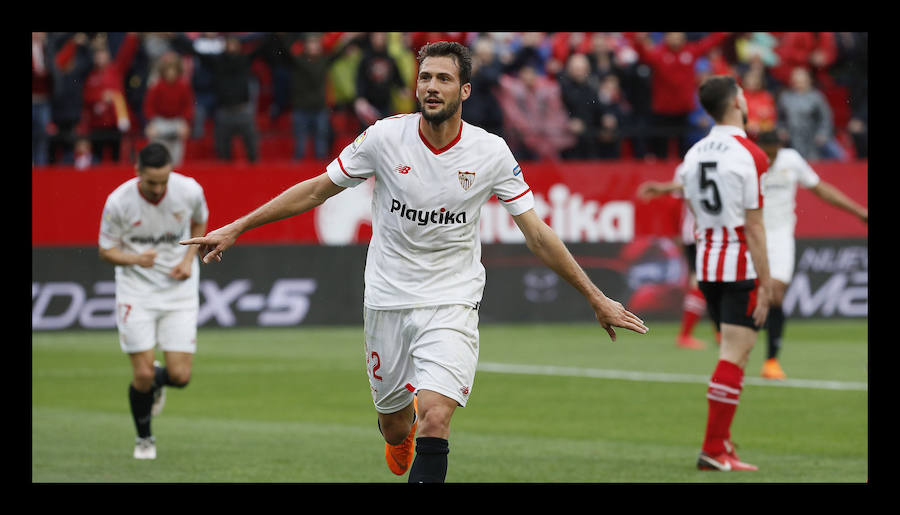 Fotos: Las mejores imágenes del Sevilla - Athletic de LaLiga 2017-18