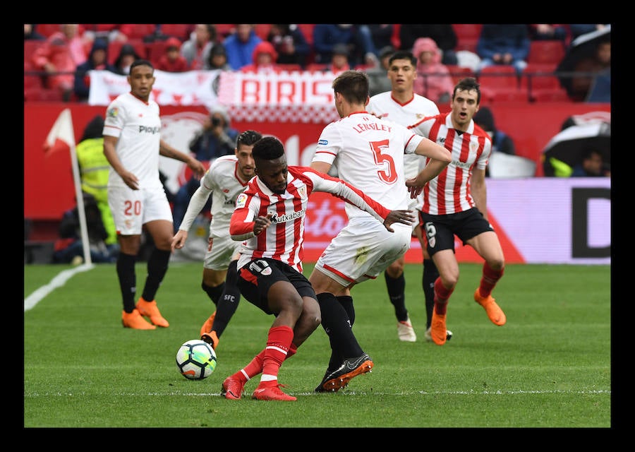 Fotos: Las mejores imágenes del Sevilla - Athletic de LaLiga 2017-18