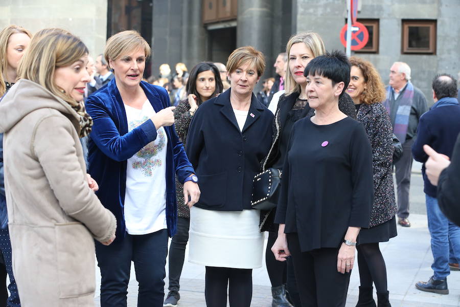 Las mejores fotos del Día Internacional de la Mujer 2018 en Bilbao, con imágenes de las concentraciones y manifestaciones feministas.