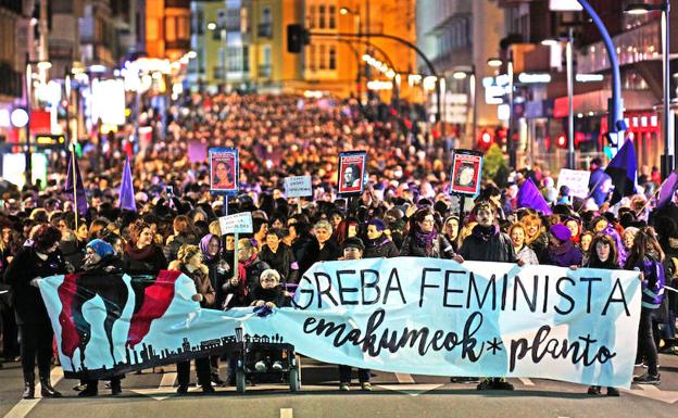 Galería. La manifestación histórica por el el Día de la Mujer, en imágenes.