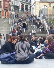 Imagen secundaria 2 - Día de la mujer 2018: noticias de última hora de la huelga feminista del 8M en Bilbao