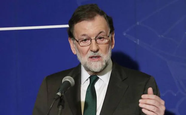 Mariano Rajoy, en rueda de prensa.