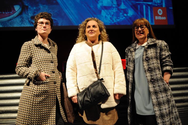 Nora Zubiri Rey, Isabel Arranz y Yolanda Alonso. 
