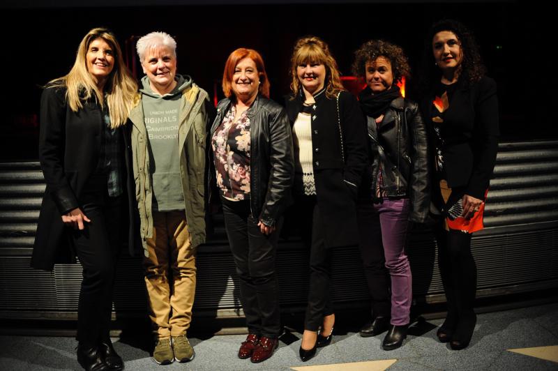 Elena del Campo, Yolanda Aurtenetxe, Itziar Urtasun, Maite Nebreda, Itxaso Ferarios y Laura Bután.