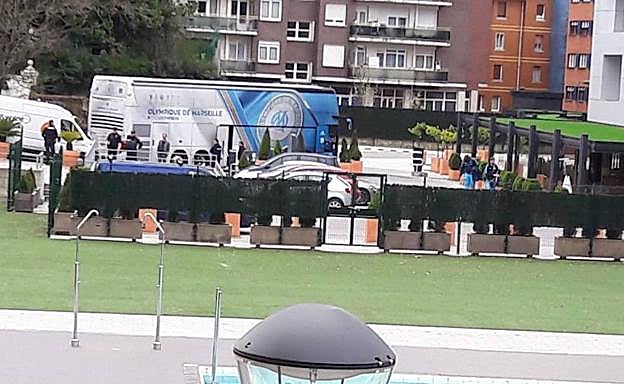 El autobús del Olympique