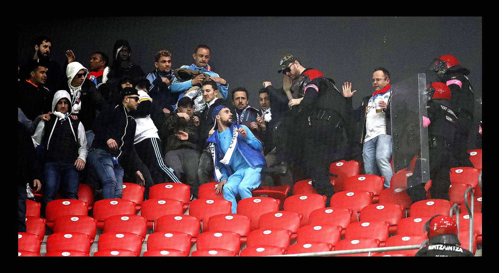 Los rojiblancos se enfrentan contra los franceses en la Europa League