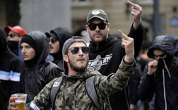 Radicales franceses, en Bilbao.