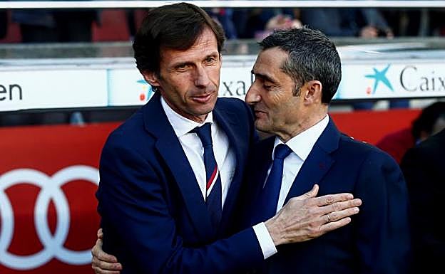 Valverde, sobre Ziganda: «Es un entrenador muy capaz»