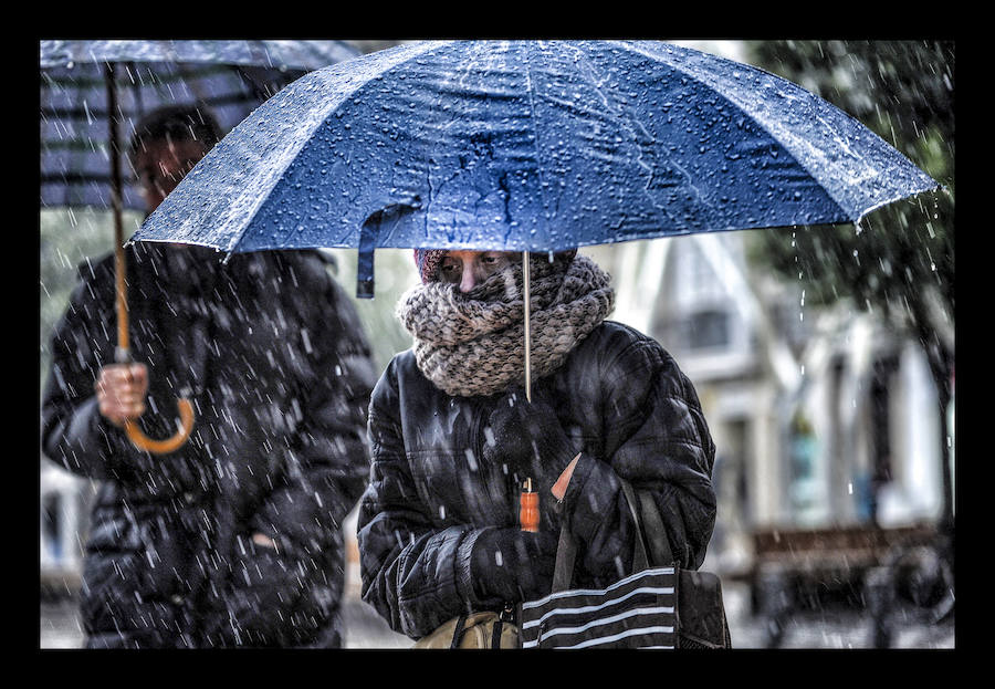 Las previsiones alertan de que las principales precipitaciones caerán esta tarde-noche de este lunes incluso en cotas bajas