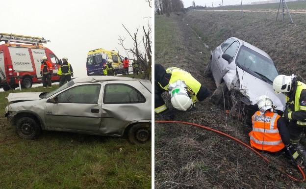 Tráfico recomienda circular con precaución por la red viaria alavesa a causa de la presencia de hielo y nieve.