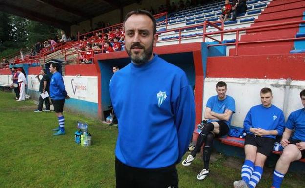 Aitor López de Torre, en su anterior época en el Padura. 