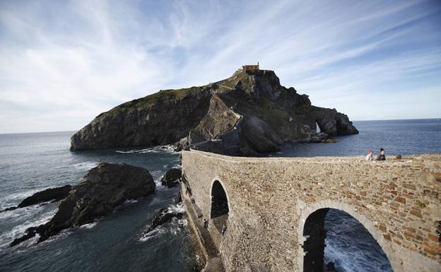 Vista de San Juan de Gaztelugatxe.