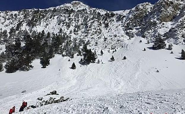 Un montañero vasco, entre las víctimas del alud del Valle de Arán