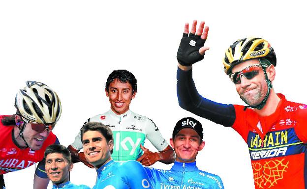 Los 6 favoritos de la Vuelta al País Vasco 2018.