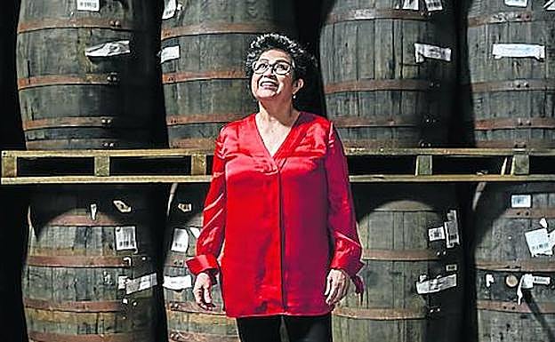 «Siempre he querido envejecer como el ron», dice Lorena Vásquez.