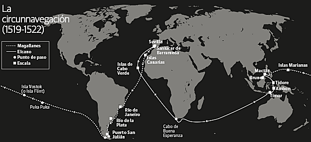 Fantasías del viaje. Imágenes del ‘Códice Boxer’ que ejemplifican la imagen que el mundo se hizo del viaje de circunnavegación