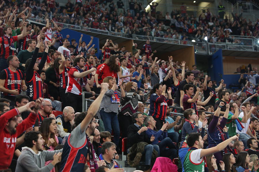 El coliseo azulgrana logra una de las mejores entradas de la temporada gracias al esperado duelo de Euroliga entre Baskonia y Maccabi