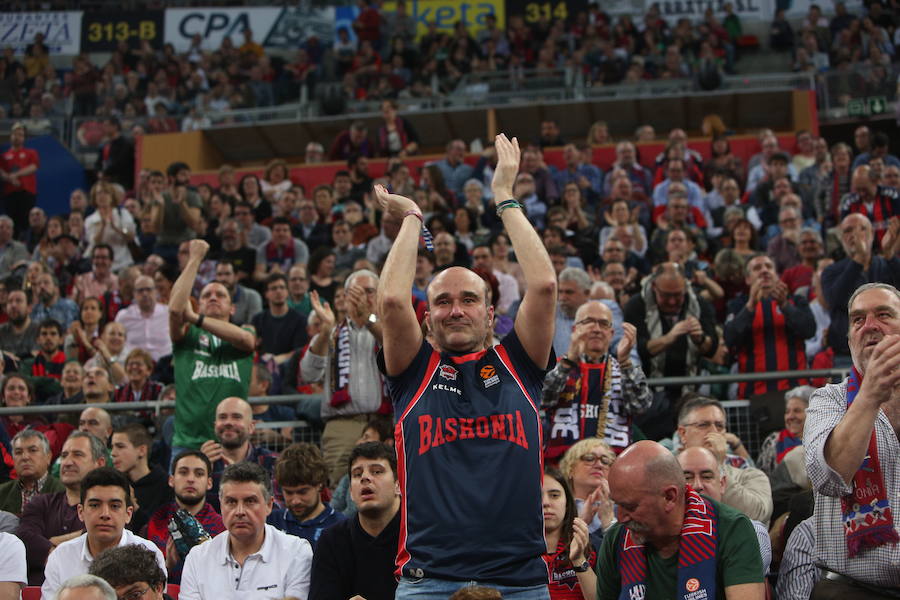 El coliseo azulgrana logra una de las mejores entradas de la temporada gracias al esperado duelo de Euroliga entre Baskonia y Maccabi