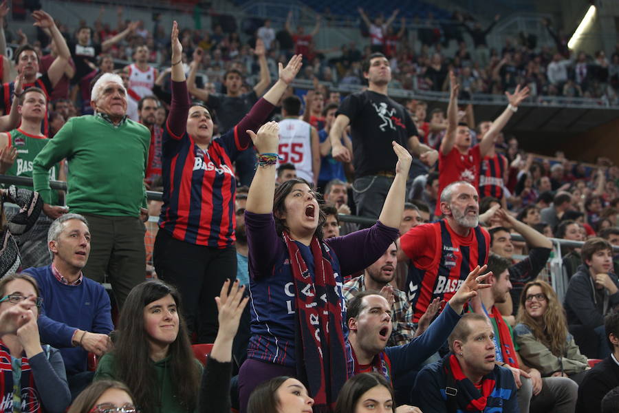 El coliseo azulgrana logra una de las mejores entradas de la temporada gracias al esperado duelo de Euroliga entre Baskonia y Maccabi