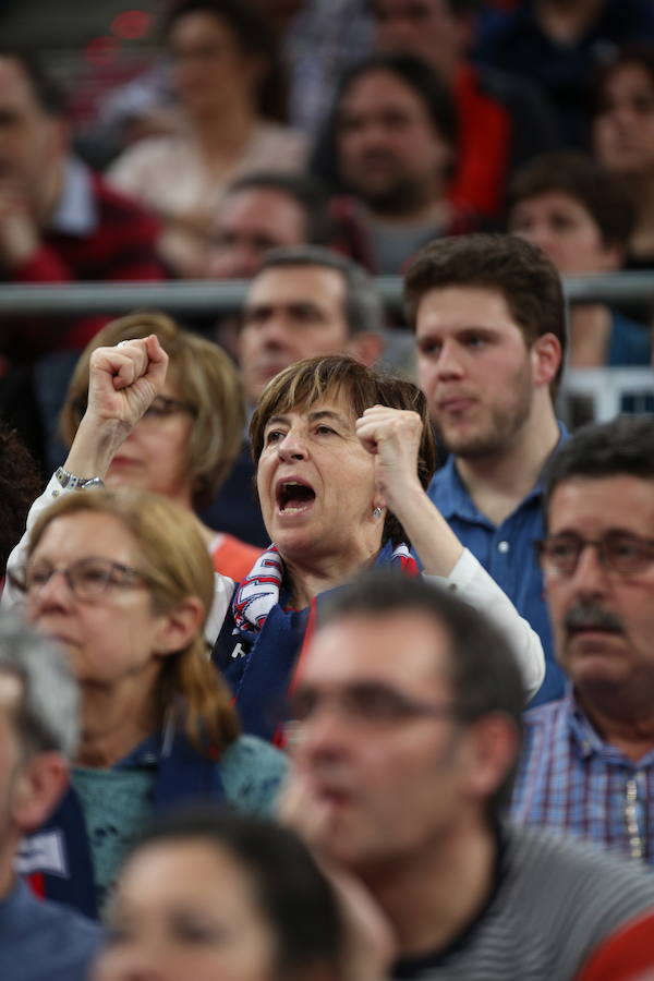 El coliseo azulgrana logra una de las mejores entradas de la temporada gracias al esperado duelo de Euroliga entre Baskonia y Maccabi