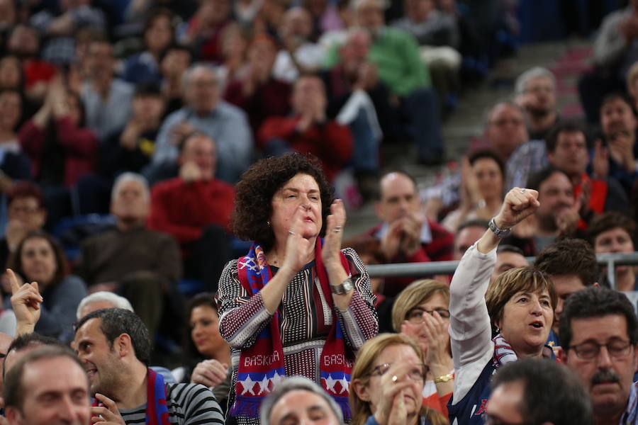 El coliseo azulgrana logra una de las mejores entradas de la temporada gracias al esperado duelo de Euroliga entre Baskonia y Maccabi