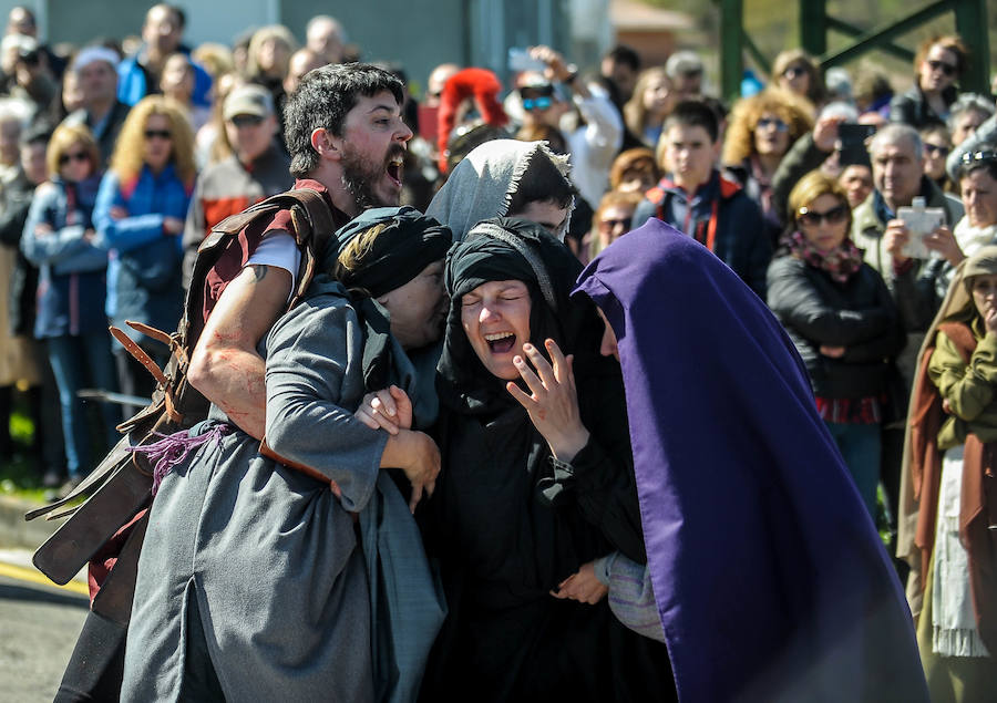 Fotos: El Vía Crucis de Arkotxa, en imágenes