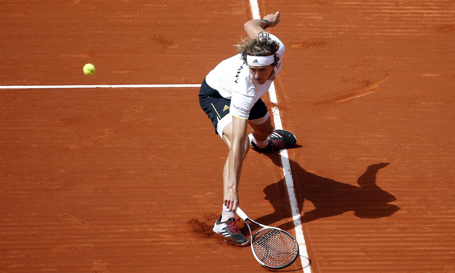 David Ferrer y Alexander Zverev, los protagonistas del primer partido de la eliminatoria de la Copa Davis entre España y Alemania. 