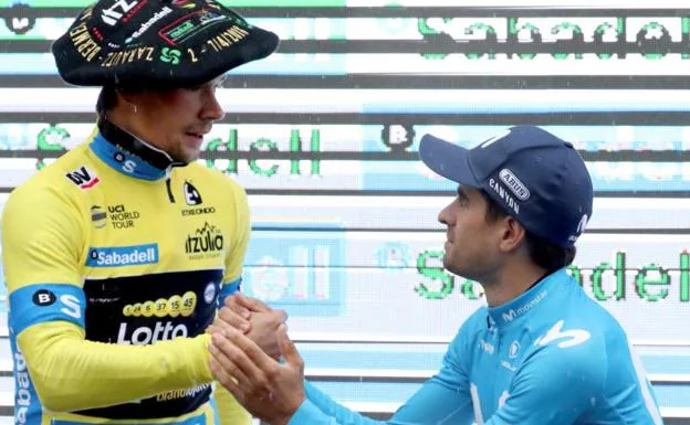 Landa engrandece la Itzulia de Roglic