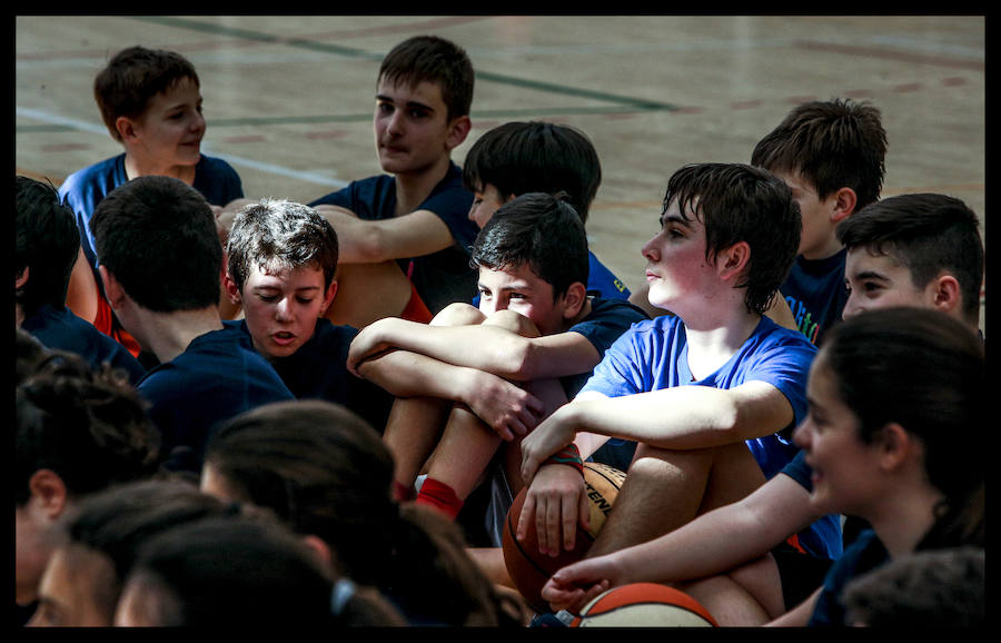 80 niños disfrutaron en castellano, euskera e inglés durante la semana pasada en el campus organizado por el Araberri.