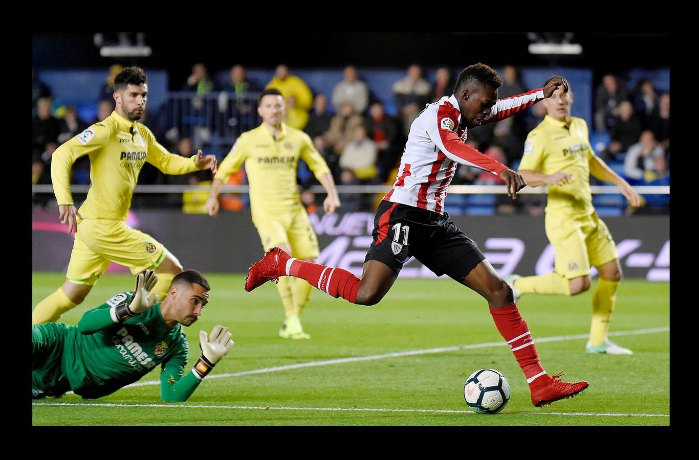 Las mejores imágenes del  partido de Liga 2018 Villarreal - Athletic .