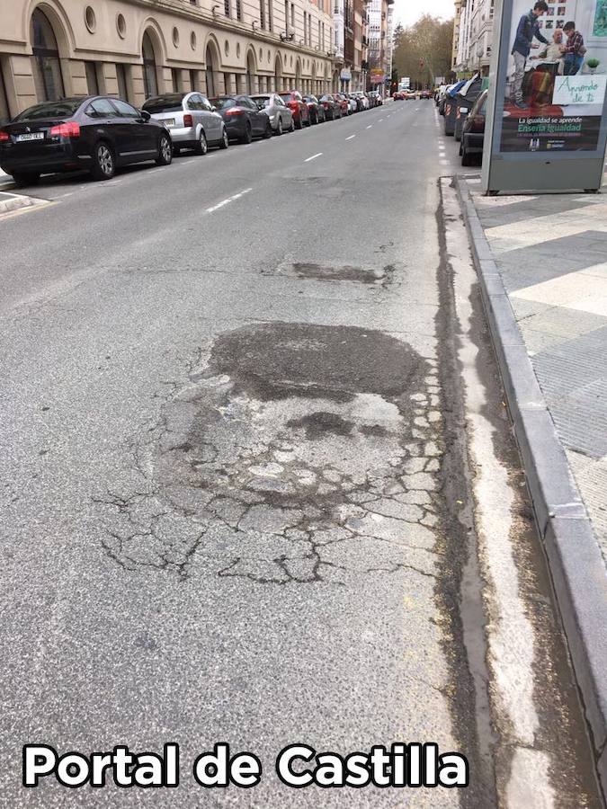 El número de baches se multiplica día a día y los conductores y ciclistas sufren las consecuencias que perjudican su seguridad.