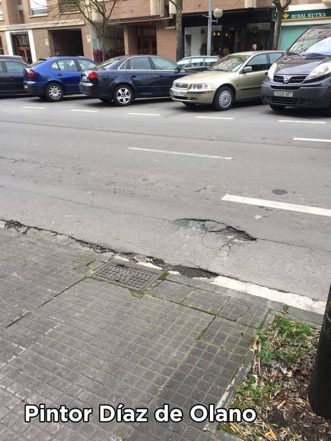 El número de baches se multiplica día a día y los conductores y ciclistas sufren las consecuencias que perjudican su seguridad.