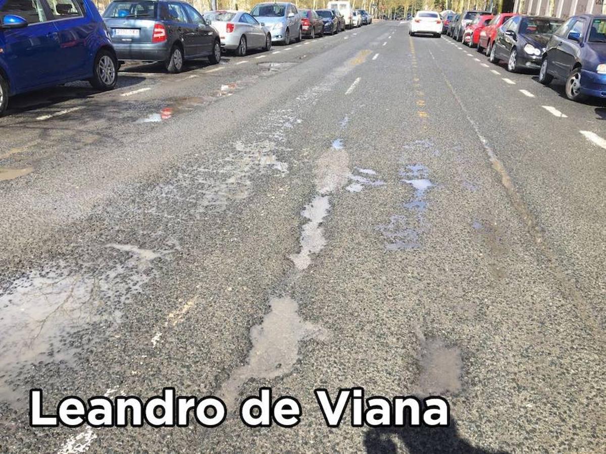 El número de baches se multiplica día a día y los conductores y ciclistas sufren las consecuencias que perjudican su seguridad.