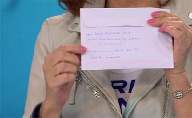 Ana Rosa Quintana lee la carta de Ana Julia, la asesina de Gabriel Telecinco