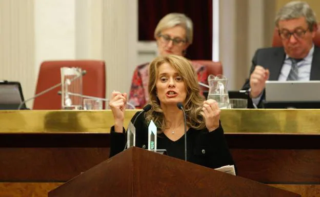 Ana Morales, portavoz del PP en las Juntas Generales de Álava.