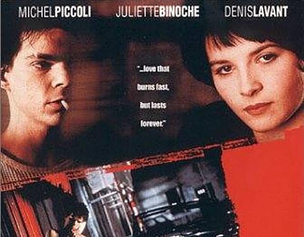 Cartel promocional de 'Mala sangre' (1986).