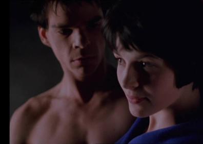 Imagen secundaria 1 - Juliette Binoche, Denis Lavant y Hans Meyer en 'Mala sangre' (1986).