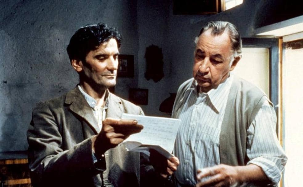 Escena de 'El cartero (y Pablo Neruda' (1994).