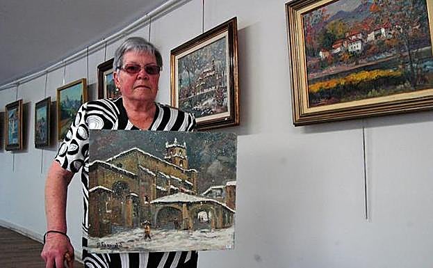 Garaizabal muestra en Ezkurdi un centenar de pinturas. 