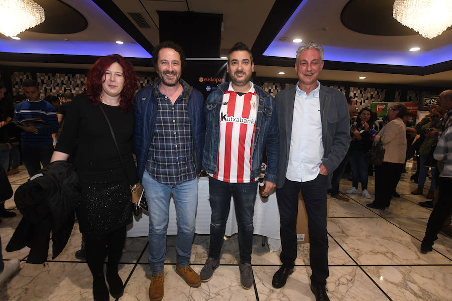 Eli Navarro, Félix Martínez, Sergio Gómez y José María Artetxe. 
