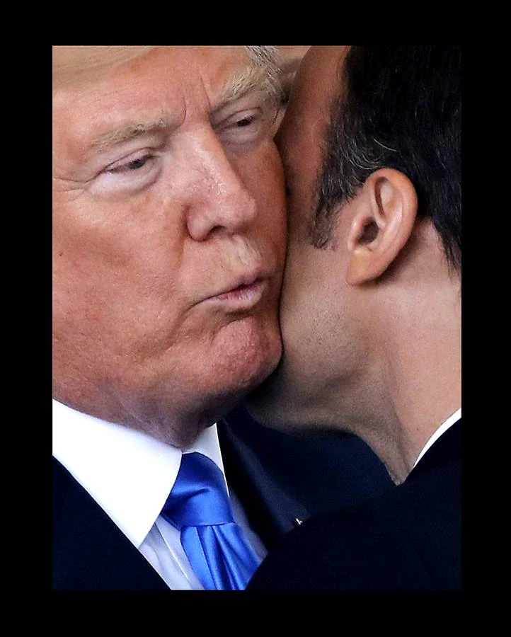 Las mejores imágenes de la primera visita de Estado del primer ministro francés de la era Trump