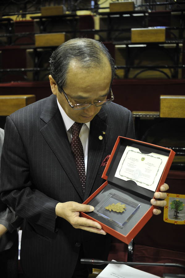 Han plantado un retoño del Ginkgoa Biloba, el único árbol que sobrevivió a la bomba atómica
