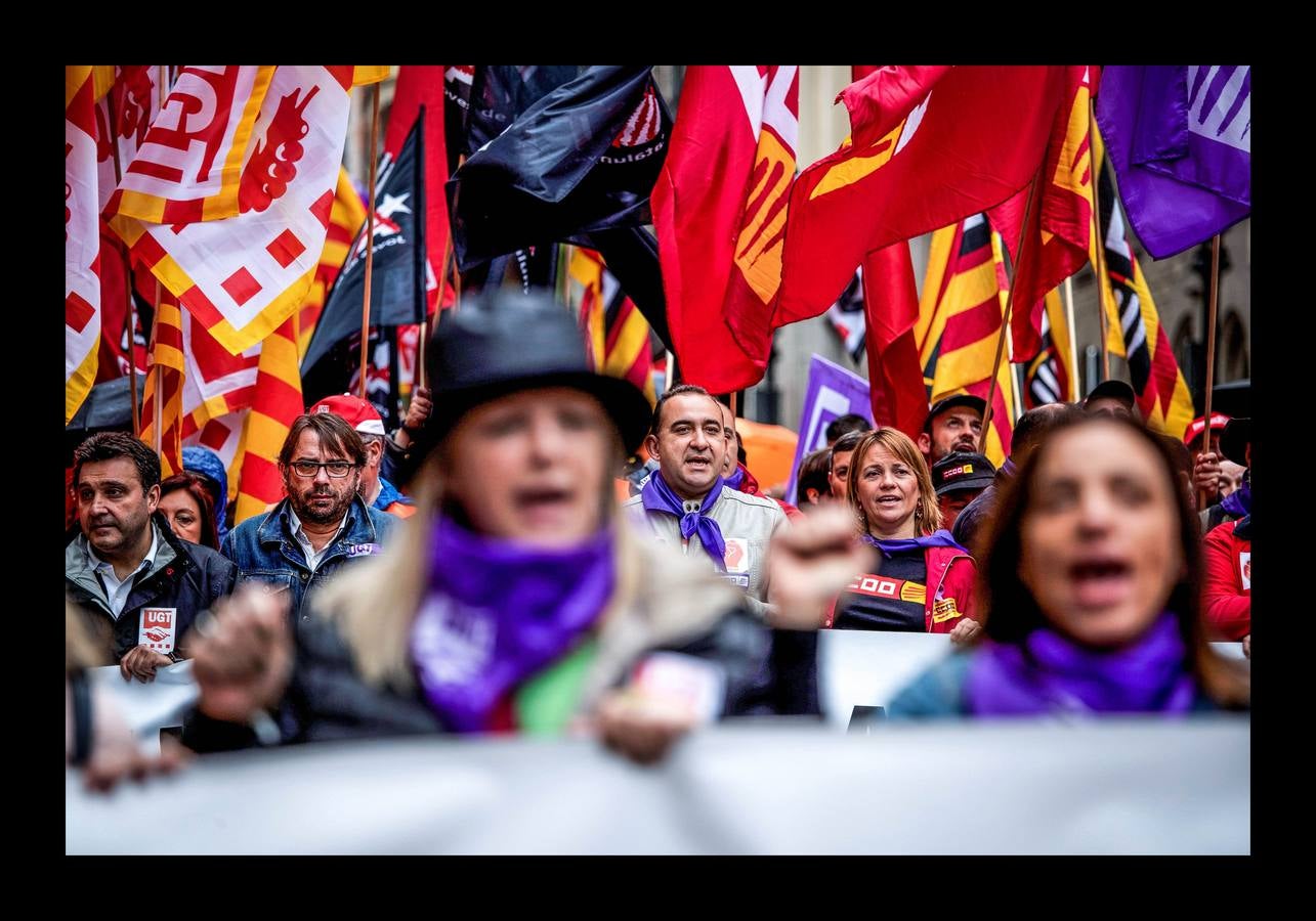 Fotos: Movilizaciones en todo el mundo con motivo del Día de los Trabajadores